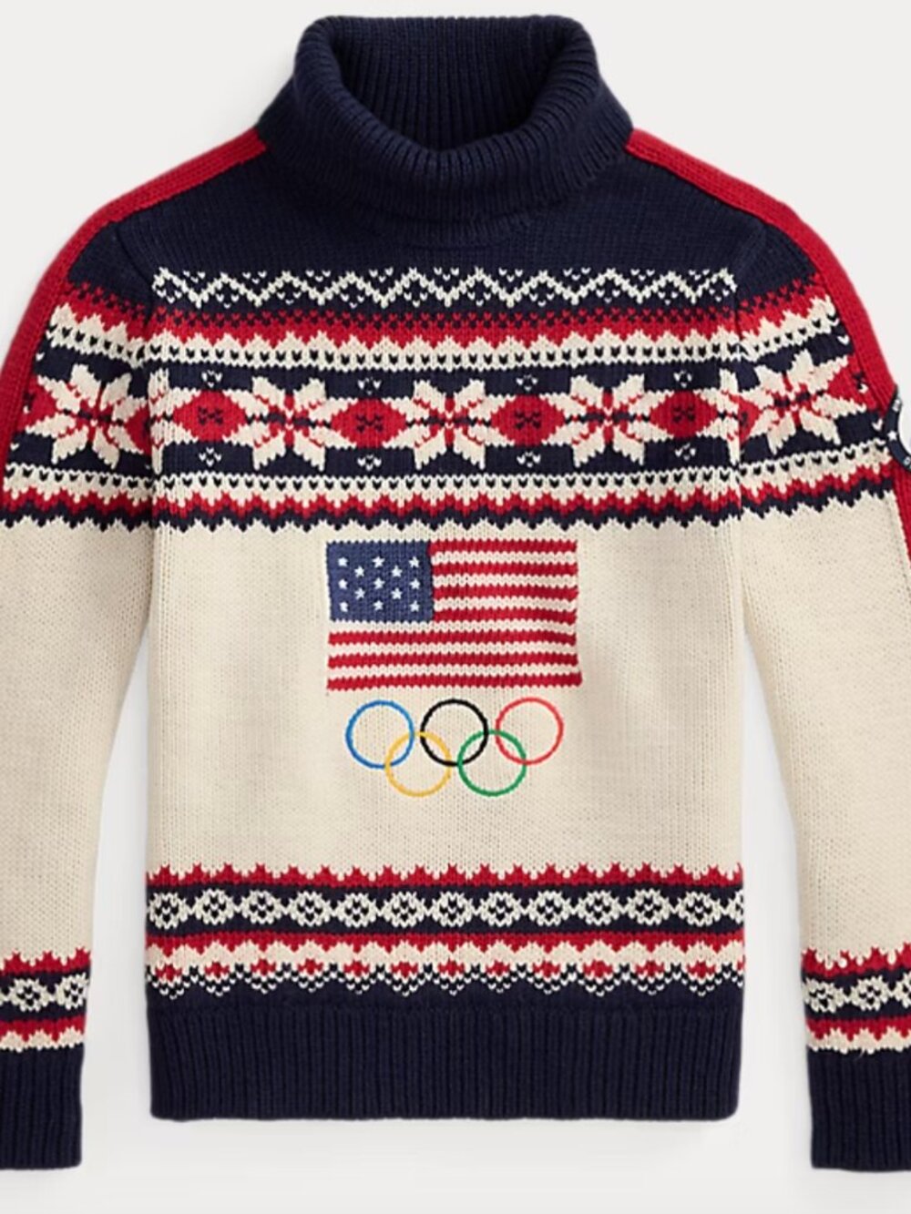 Team USA Opening Ceremony Sweater Polo Ralph Lauren